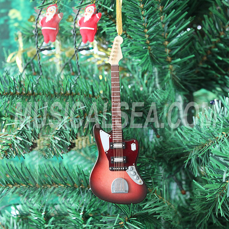 mini guitar ornament